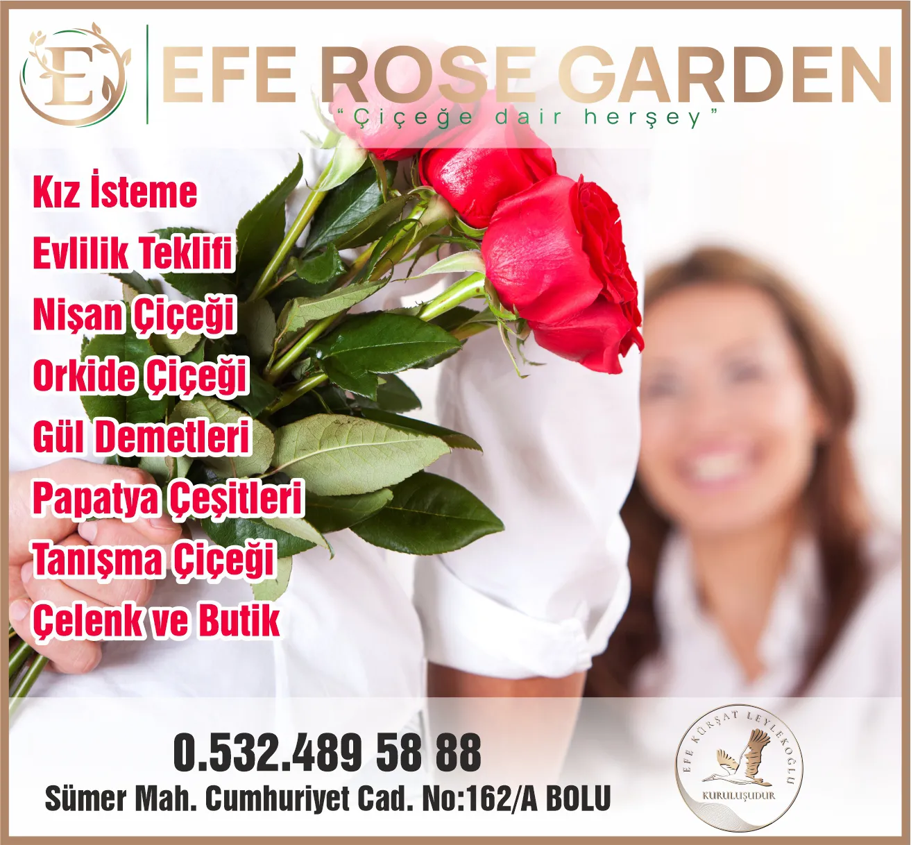 Efe Rose Garden Bolu çiçekci