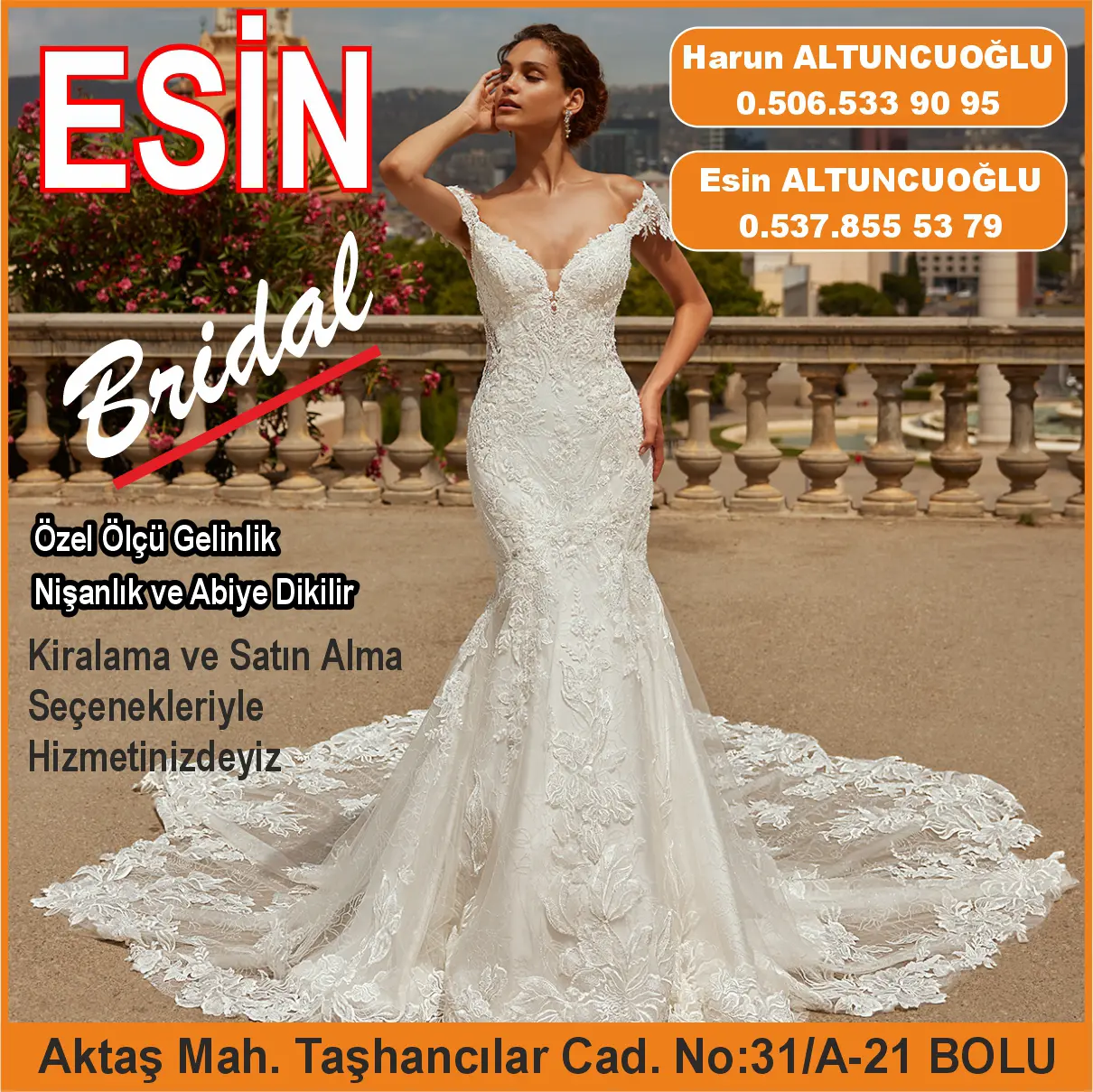 Esin Gelinlik Bolu