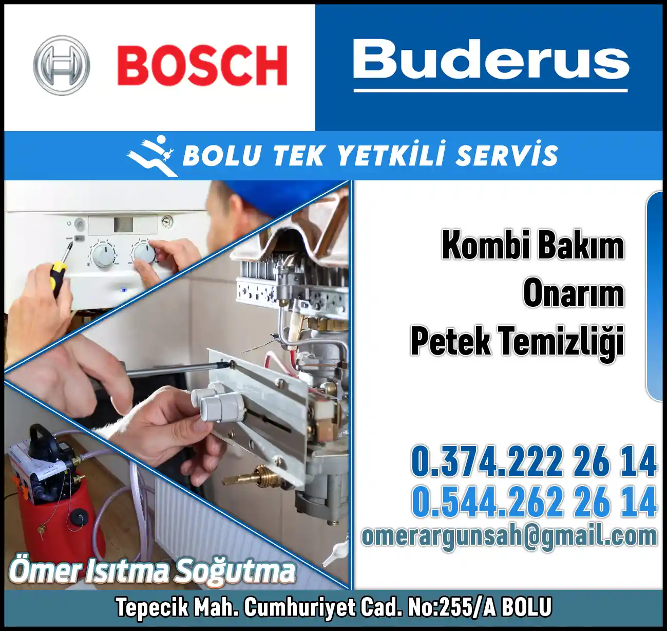 Bosch Buderus Yetkili Servis Bolu